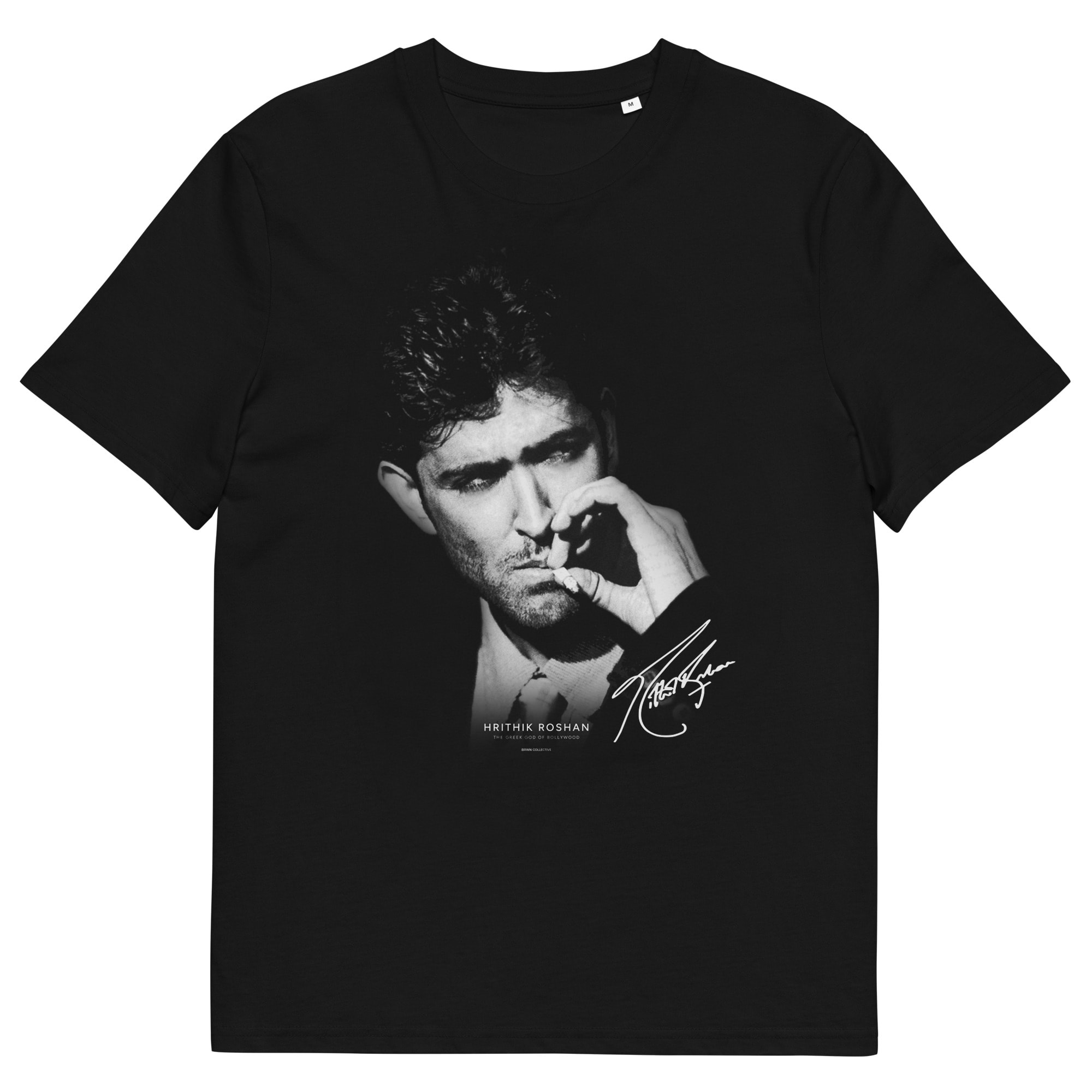 Hrithik Roshan Signature Smoke Tee front view